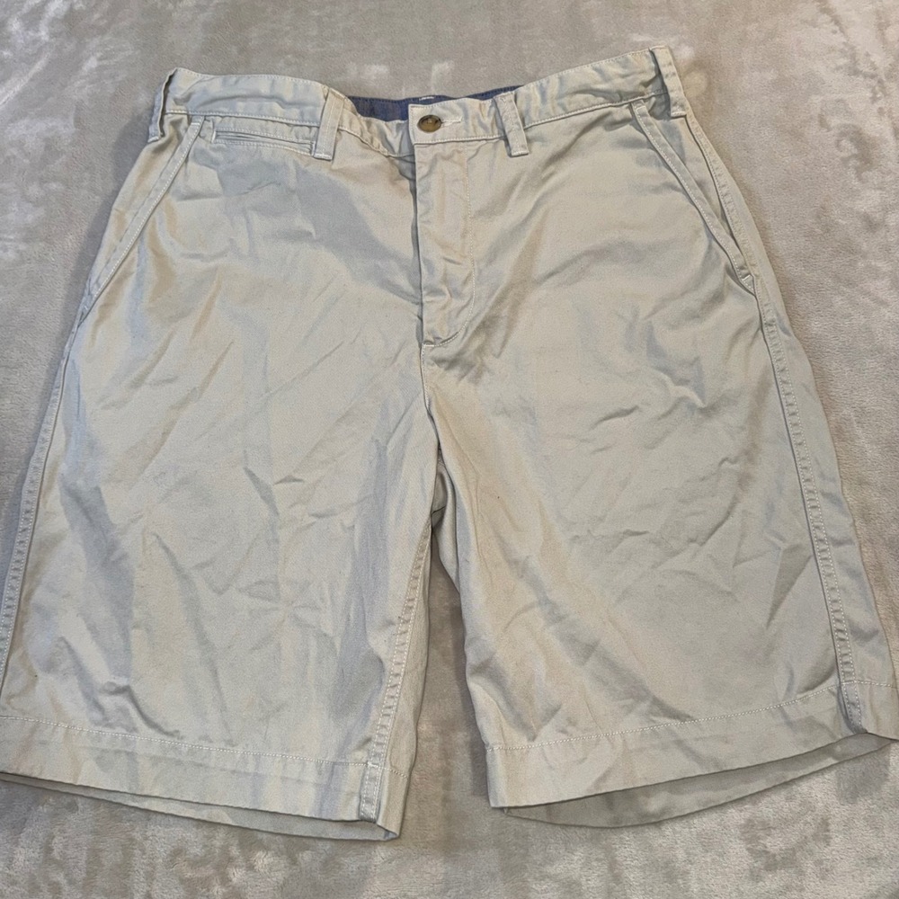 Polo Ralph Lauren Relaxed Fit Chino Shorts Mens 31 Tan Khaki Cotton Twill 9"